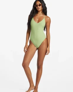 Tanlines Sage - High Leg One-Piece Swimsuit para Mulher