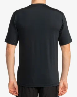 Team Pocket - T-shirt de surf de manga curta com UPF 50 para Homem