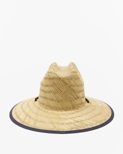 Tides Print - Chapéu estilo nadador-salvador de palhinha para Homem