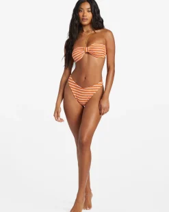 Tides Terry Betty - Parte de cima de biquíni Bandeau para Mulher