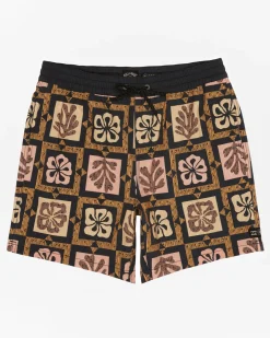 Tiki Reef Layback 17" - Calções de banho para Homem