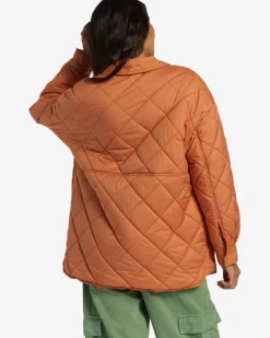 Transport Shacket - Sobrecamisa com frente de mola para Mulher