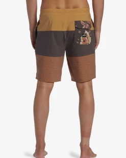 Tribong Lo Tide 19" - Calções de banho pelo joelho para Homem