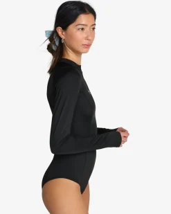 Tropic Bodysuit 2022 - Fato de surf de calção de peça única e manga comprida para Mulher
