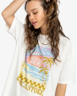 Wake Up And Stoke - T-shirt para Mulher