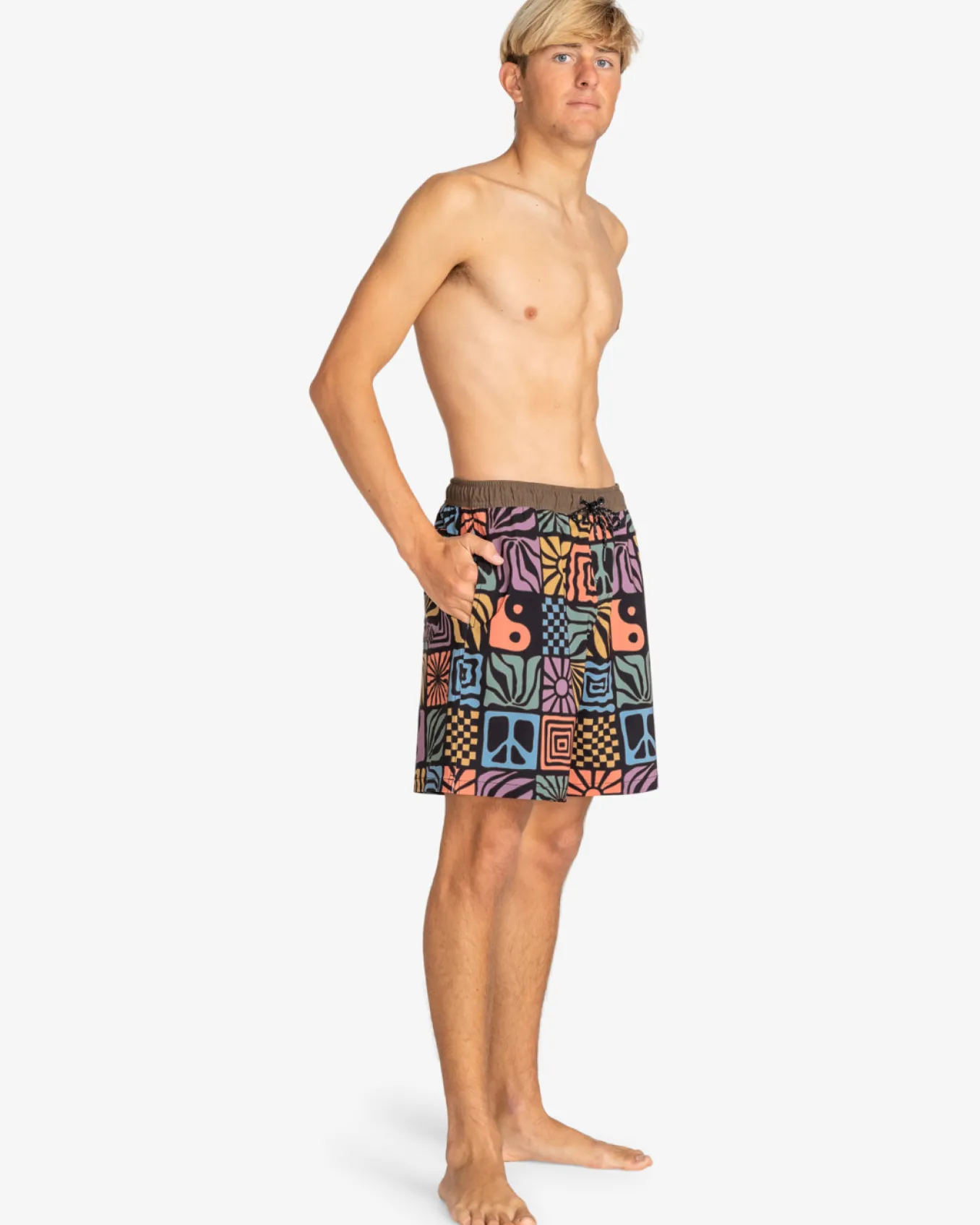 Wasted Times Layback 18.5" - Calções de banho para Homem